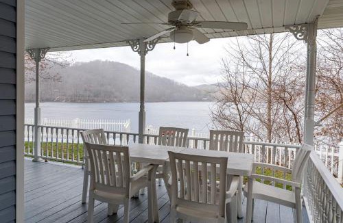 Topton House | Secluded Lakefront Cabin with Private Dock on Lake Nantahala, Topton, North Carolina
