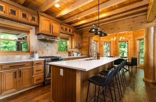 Topton House | Secluded, Modern Cabin, Views, Lake, Private Dock, Now with High Speed WIFI