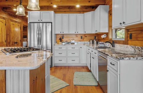 Bryson City Cabin | Secluded Mountain Getaway with Hot Tub, Fire Pit & Scenic Forest Views