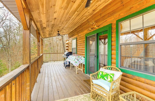 Murphy Cabin | Secluded Mtn-View Cabin w/Fireplaces in Murphy!