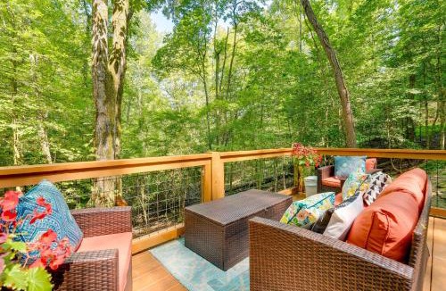 Murphy Apartment | Secluded Murphy Vacation Rental with Private Hot Tub