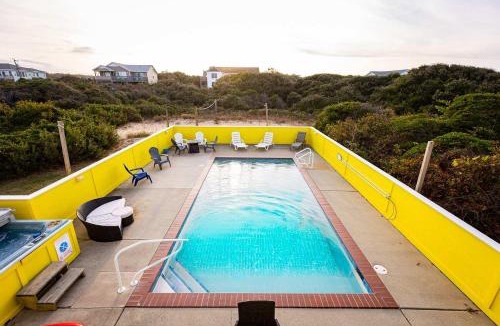 Southern Shores House | Semi Ocean Front Luxury Home Pool Spa Game Room