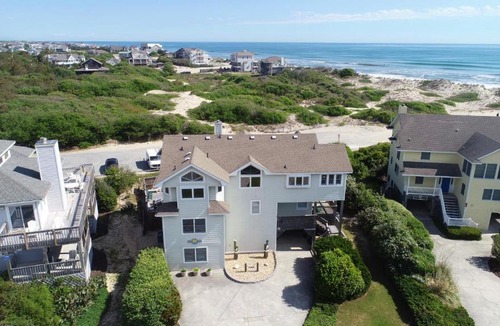 Corolla Light House | Semi-Oceanfront, Close to Beach Access, Private Pool, Hot Tub, 109, Happy Ours