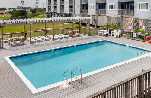 Rodanthe Condo | Semi-Oceanfront Condo w/Resort Pool, Elevator, Private Deck. Stay & Isle Awhile