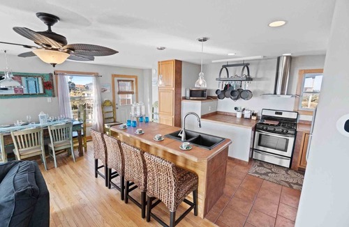 Hatteras House | Semi-Oceanfront Dog Friendly w/Pool, Hot Tub, Game Room, Luggage Lift, Wet Bar