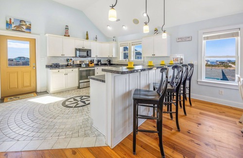 Rodanthe House | Semi-Oceanfront Dog Friendly Home w/Private Pool, Hot Tub, Elevator, Game Room