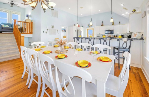 Rodanthe House | Semi-Oceanfront Dog Friendly Home w/Private Pool, Hot Tub, Elevator, Game Room