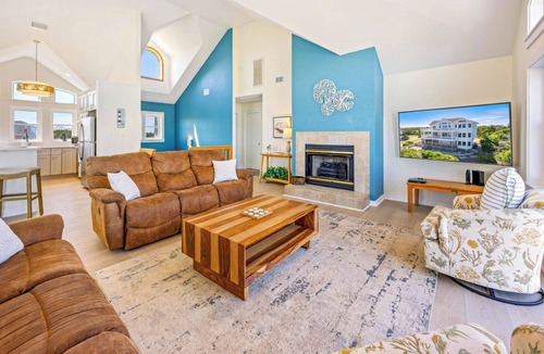 Rodanthe House | Semi-Oceanfront Dog Friendly w/Private Pool, Game Room, Newly Renovated Kitchen