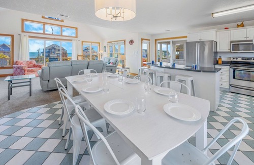 Avon House | Semi-Oceanfront Dog Friendly w/Pool, Hot Tub, Gourmet Grill, Home Theater