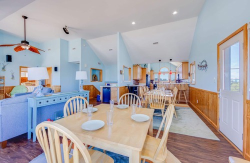 Avon House | Semi-Oceanfront Home w/Pool, Hot Tub, Elevator, Game Room, Home Theater