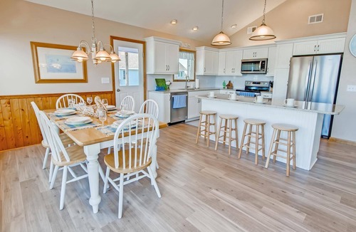 Rodanthe House | Semi-Oceanfront Home w/Private Pool, Hot Tub, Basketball. Watch the Waves Crest