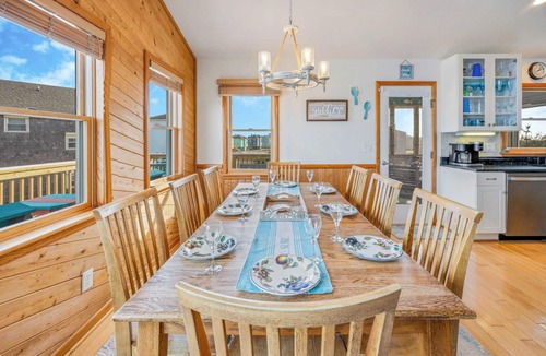 Rodanthe House | Semi-Oceanfront Home w/Private Pool, Hot Tub, Pier Pass, Close Walk to Beach