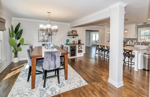 Westport House | Serene waterfront house on Lake Norman with pool, spa, and private dock