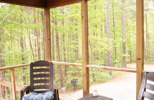 Mill Spring Cabin | Serenity Ridge Cabin F: Couple's Vacay + Hot Tub