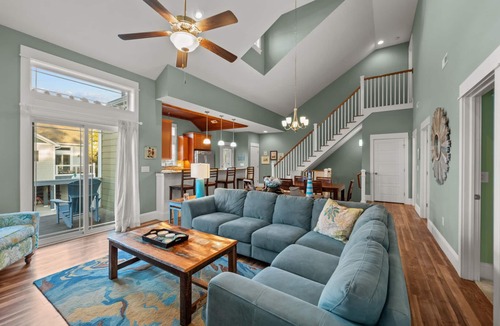 Corolla Light House | Shoes on the Beach at Beacon Villas 4 Bedroom Townhouse, Trolley Service to Beach Access