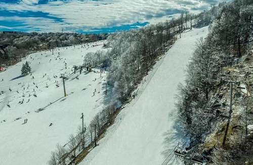 Beech Mountain House | SKI IN/OUT Beech Mtn Views 5 BR House w/Hot Tub