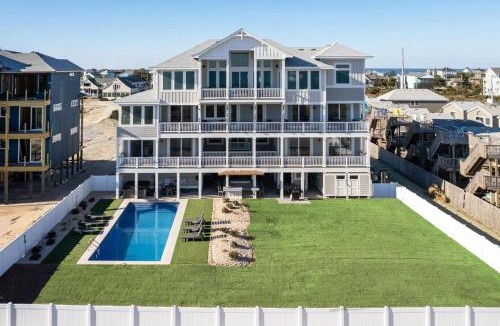 Hatteras Apartment | Skydance 10 Bedroom Oceanfront Home at Hatteras Island Reserve