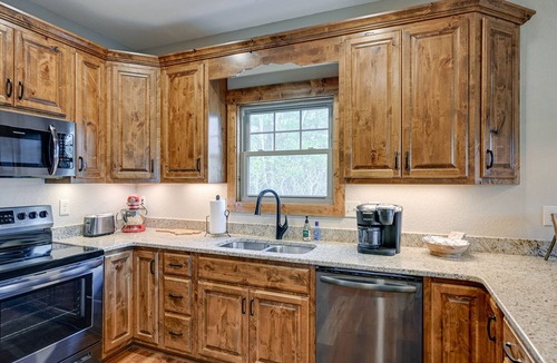 Andrews Cabin | Smoky Mountain Cabin Rental: Game Room, Fire Pit!