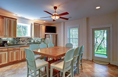 Buxton House | Sound-front vacation home w/private hot tub, WiFi, central AC, balcony, deck