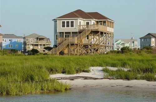 Frisco House | Sound Front! Water Front with Incredible Panoramic Water Views. Frisco, NC OBX