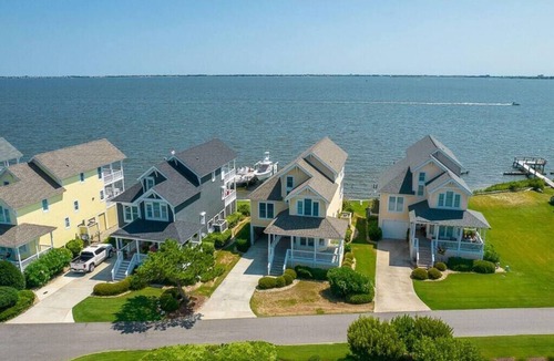 Manteo House | Sound Front with Boat Dock