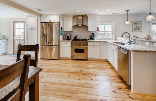 Avon House | Soundfront Dog Friendly Hatteras Home w/Hot Tub, Fenced Yard, and Water Views