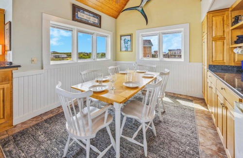 Hatteras House | Soundfront Hatteras Home with Hot Tub, Private Sound Access, and Boat Slips