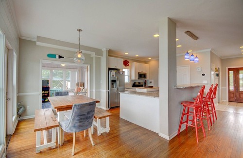 Ocean City Beach House | "Sounds Right" - Soundfront Home - Dock - Fenced Yard - Community Pool