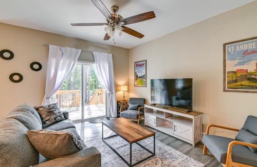 Southern Pines House | Southern Pines Golf Course Townhome with Deck!