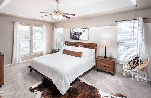 Charlotte House | Spacious 3BR Haven W/ Outdoor Patio & Games!