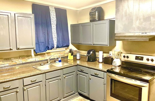 Montgomery House | Spacious 5-bedroom house in enjoyable Montgomery with AC, WiFi