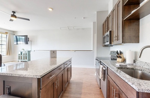 Asheville Condo | Spacious, chic retreat with deck & AC - walk to dining, shops, & entertainment
