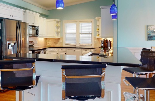 Kure Beach House | Spacious Family-Friendly Townhome | Ocean Views, Elevator, Dog Friendly, 2 Blocks to Beach!