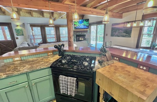 Brevard Cabin | Spacious, fun cabin-perfect for family & MTB group