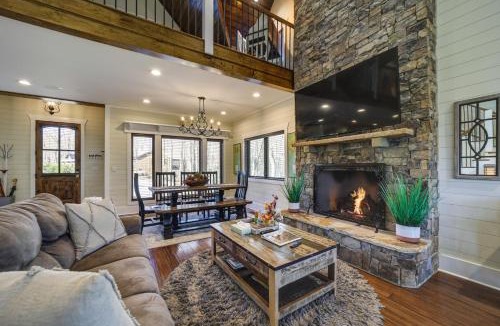 Glenville House | Spacious Glenville Home with Fire Pit and Lake Access