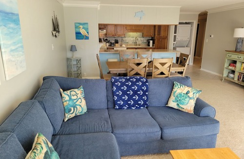Indian Beach Condo | Spacious, Two Bedroom Condo at the Center of the Crystal Coast