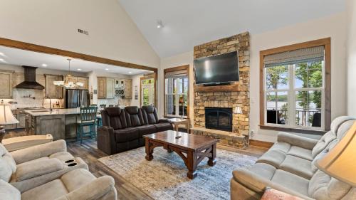 Sherrills Ford House | Spacious Waterfront Home on Lake Norman with Firepit Views and Dock Access