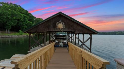 Sherrills Ford House | Spacious Waterfront Home on Lake Norman with Firepit Views and Dock Access