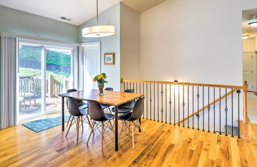 Weaverville House | Spacious Weaverville Home w/ Hot Tub & Fire Pit!