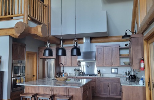 Rosman Cabin | Spectacular mountain lodge with long mountain and lake views. Sunset heaven!