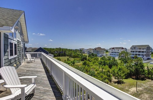 Wind Over Waves House | Spittin' Kitty - Rare 7 Bedroom Soundside Home in Salvo