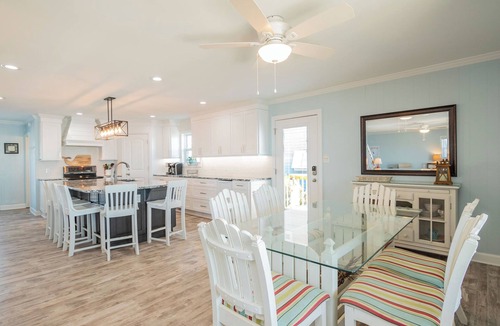 Oak Island House | Spoiled Rotten: Oceanfront house in West Beach with a double porch overlooking t