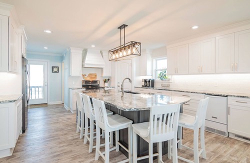 Oak Island House | Spoiled Rotten: Oceanfront house in West Beach with a double porch overlooking t
