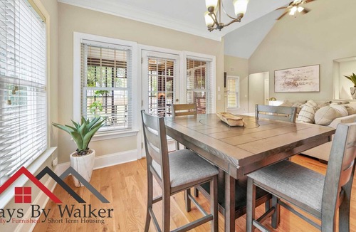 Villa Heights House | StaysByWalker 4BR Lux Home! Deck + Fenced Backyard