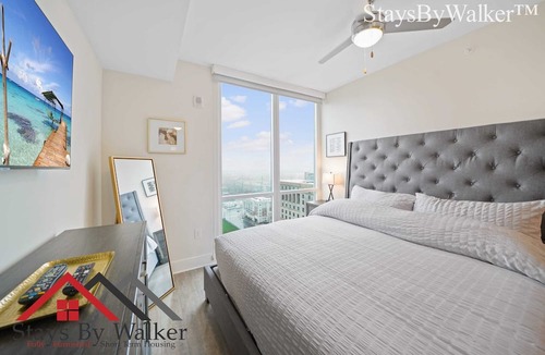Charlotte Center City Condo | StaysByWalker CityCenter High Rise Studio! KingBed