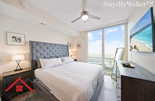 Charlotte Center City Condo | StaysByWalker Uptown High Rise Studio! KingBed