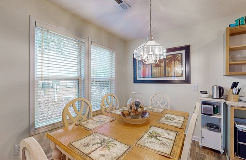 St. James Condo | STJ22 A&B: Coastal Condo with golf course view and shared pool access