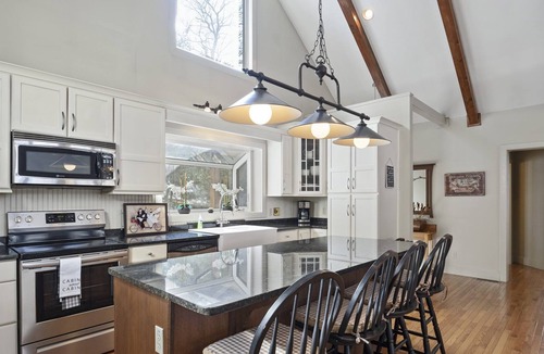 Wolf Laurel House | Streamside on the 18th Fairway at Wolf Laurel Resort - Ski/HIKE/Swim/GOLF/Dine