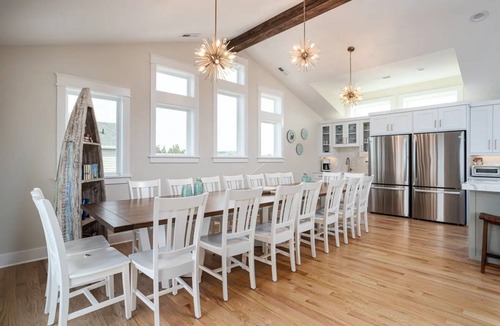 Whalehead Beach House | Stretch of Heaven J11059 - New Oceanfront - Private Pool w Direct Beach Access