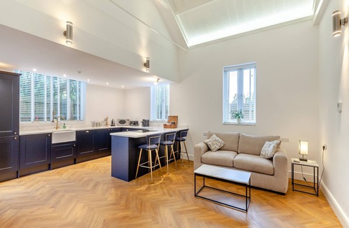 Dunmow Cottage | Stunning converted chapel with a spacious living area.